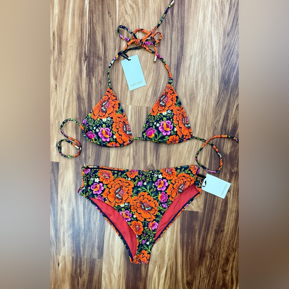 REVOLVE Dawn Marie Bermuda Bloom Bikini Set